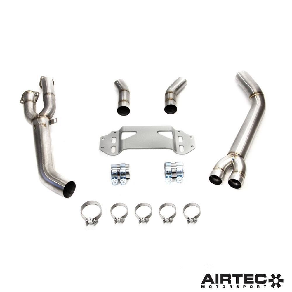AIRTEC Motorsport 3.5”  Secondary Cat Bypass for BMW G87 M2 Image 1