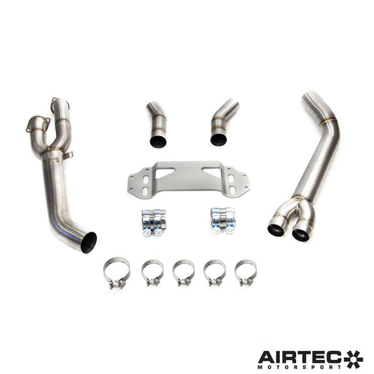 AIRTEC Motorsport 3.5”  Secondary Cat Bypass for BMW G87 M2 Image 1