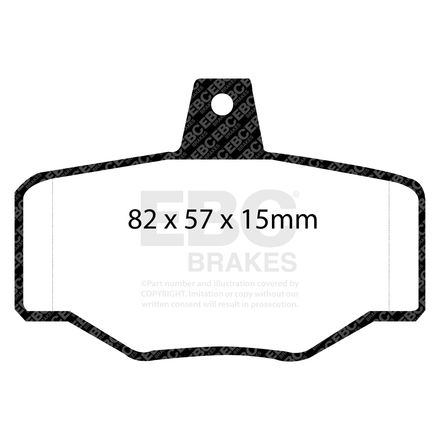 EBC Brakes Pad and Disc Full vehicle Kit (PD40K1357) Image 5