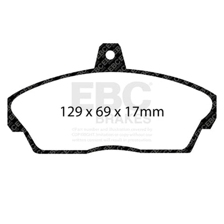 EBC Brakes Pad and Disc Kit (PDKF877) Image 2