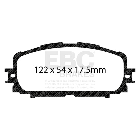 EBC Brakes Pad and Disc Kit (PDKF2021) Image 3