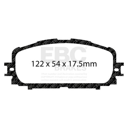 EBC Brakes Pad and Disc Full vehicle Kit (PD40K1886) Image 4