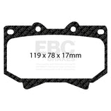 EBC Brakes Pad and Disc Kit (PD04KF331) Image 2