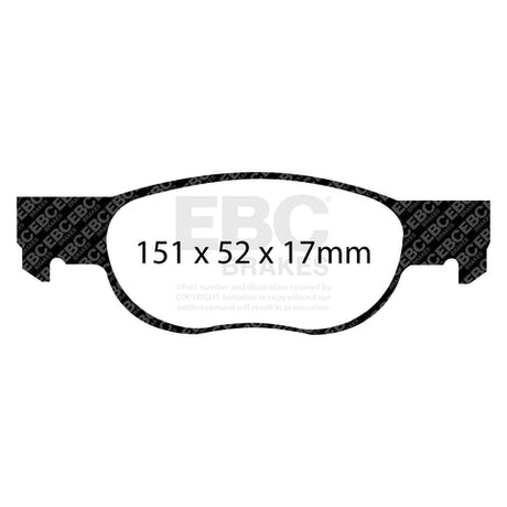 EBC Brakes Pad and Disc Kit (PDKF649) Image 2