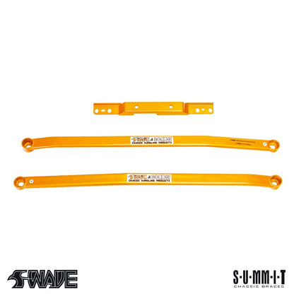 SWAVE &amp; SUMMIT Mid Lower V Type Bar Set VW Golf GTI &amp; R MK8 Image 1