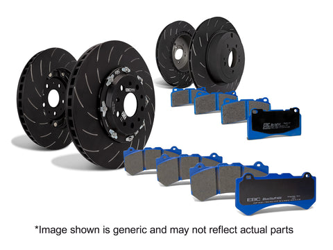 EBC Full Race RPX Pad & 2pc Disc Kit FULL VEHICLE - (P2DK035RPX) Full Car