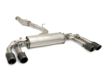 GPF-Back Exhaust System for Cupra Formentor KM VZ Rear Silencer | 4x 102mm Carbon Angled Tips
