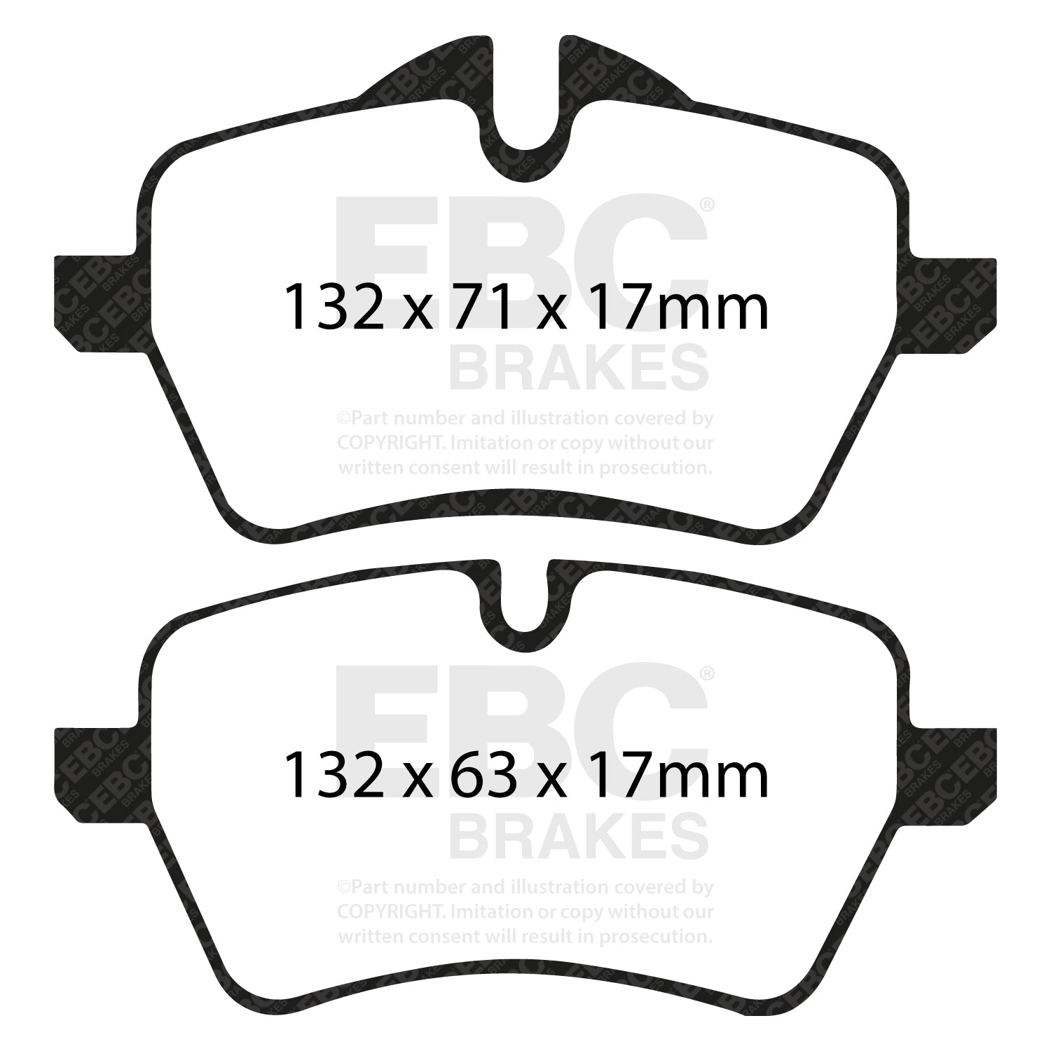 EBC Brakes Pad and Disc Full vehicle Kit (PD40K1294)