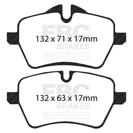 EBC Brakes Pad and Disc Full vehicle Kit (PD40K1294)