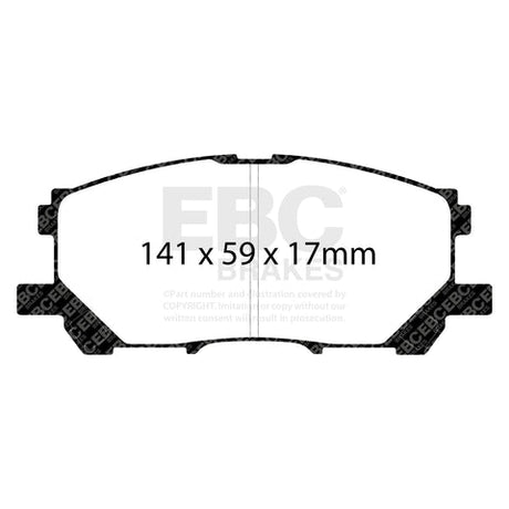 EBC Brakes Pad and Disc Kit (PD06KF368) Image 1