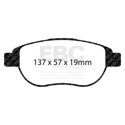 EBC Brakes Pad and Disc Full vehicle Kit (PD40K515)