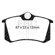 EBC Brakes Pad  and  Disc Kit (PD01KR103) Image 1