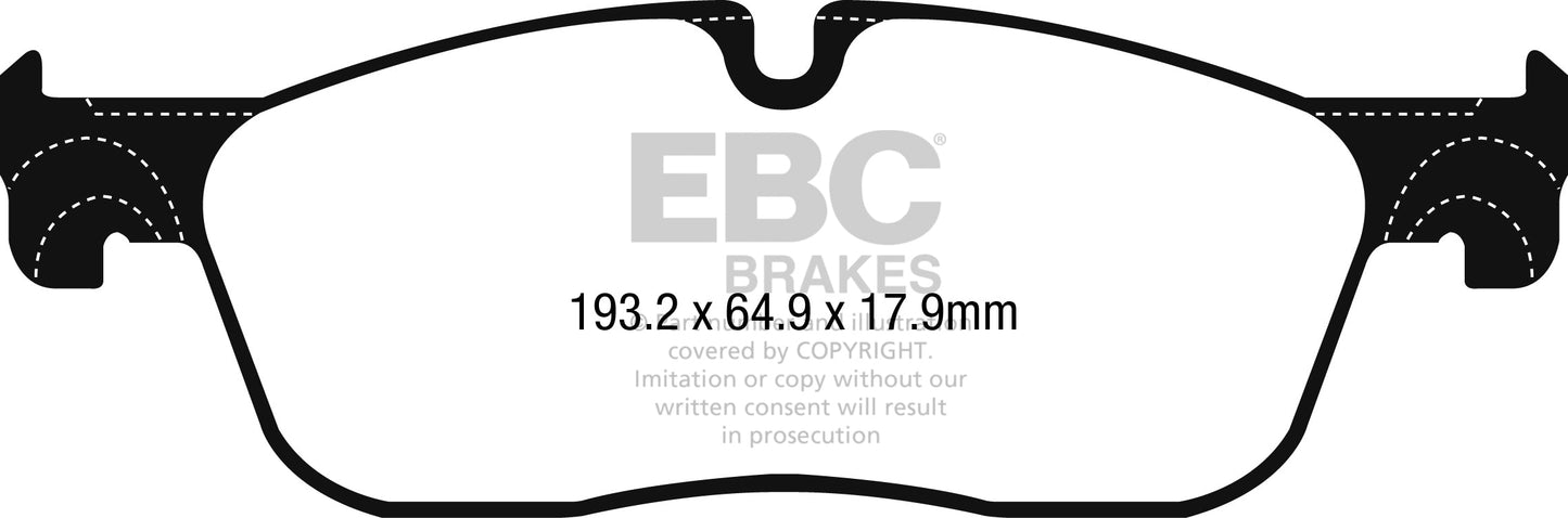 EBC Brakes Pad and Disc Kit (PD08KF679)