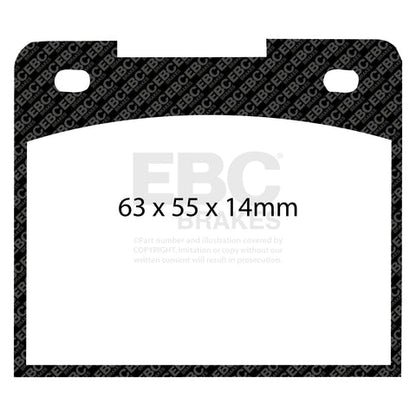 EBC Brakes Pad and Disc Kit (PD04KR057)