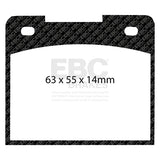 EBC Brakes Pad and Disc Kit (PDKF821) Image 2