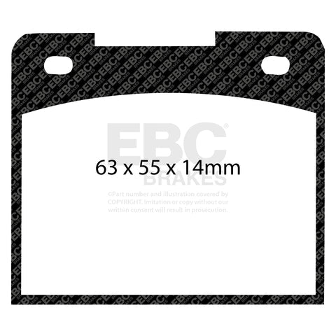 EBC Brakes Pad and Disc Kit (PDKR949) Image 3
