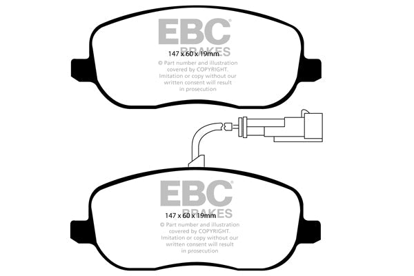 EBC Brakes Pad and Disc Full vehicle Kit (PD40K689)