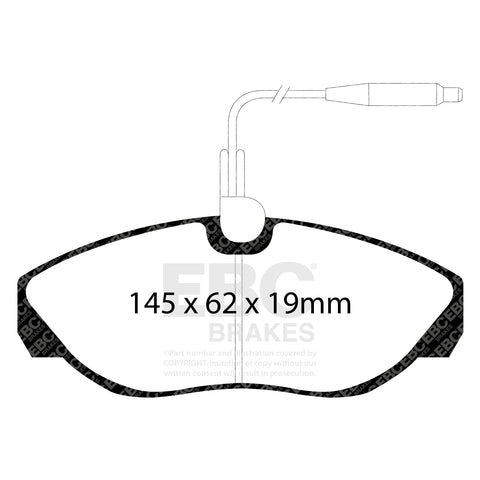 EBC Brakes Pad and Disc Kit (PDKF517) Image 3