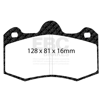 EBC Brakes Pad and Disc Kit (PD04KF824)