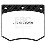 EBC Brakes Pad and Disc Kit (PDKF690) Image 2