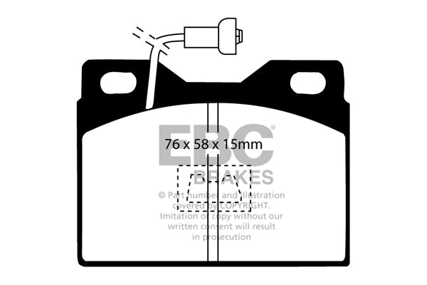 EBC Brakes Pad and Disc Kit (PDKF2278)