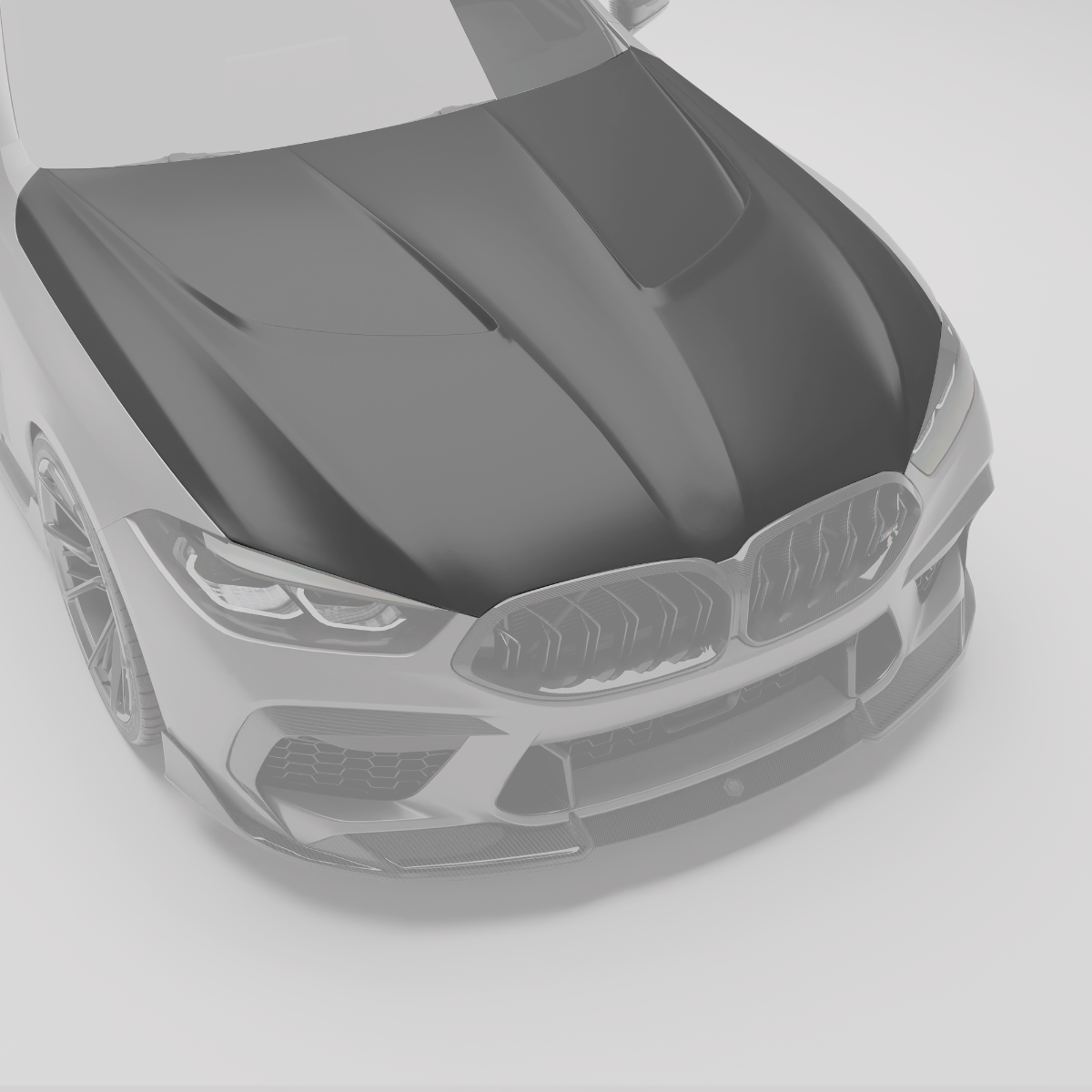 Revozport Carbon Fiber Hood for BMW M8 F93