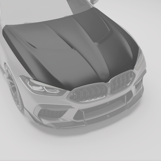 Revozport Carbon Fiber Hood for BMW M8 F93