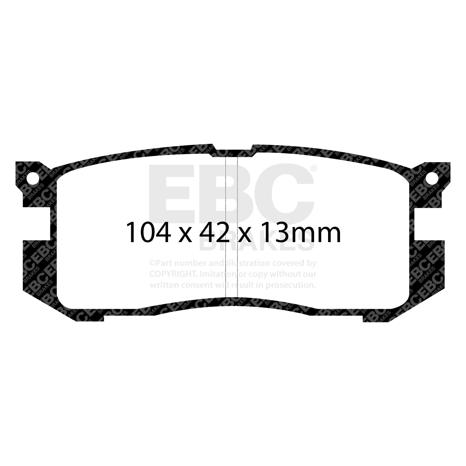 EBC Brakes Pad and Disc Full vehicle Kit (PD40K779) Image 3