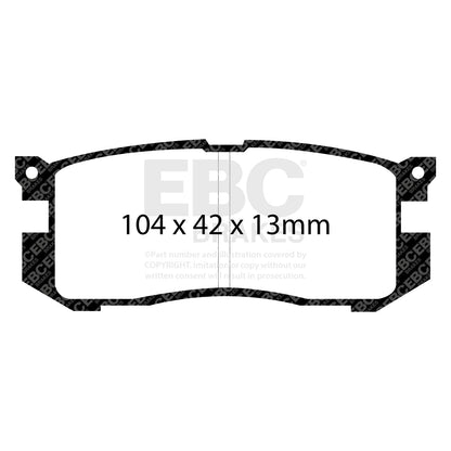 EBC Brakes Pad and Disc Full vehicle Kit (PD40K779) Image 3