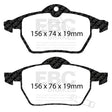 EBC Performance Pack Pad & Line Kit with Yellowstuff Pads (PLK2021) Image 1