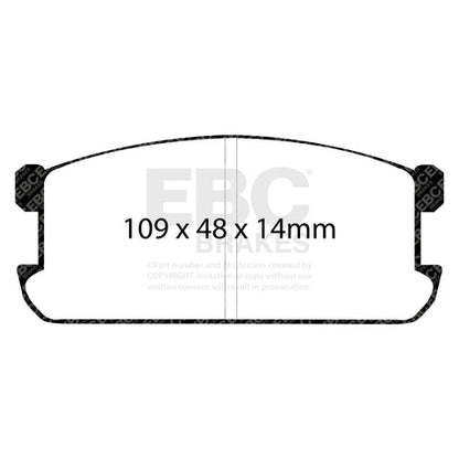 EBC Brakes Pad and Disc Kit (PDKF1339) Image 1