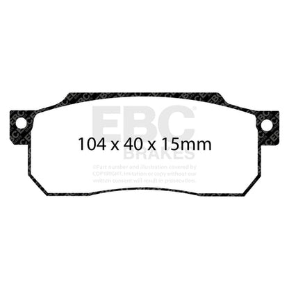 EBC Brakes Pad and Disc Full vehicle Kit (PD40K832) Image 3