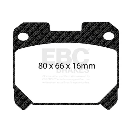 EBC Brakes Pad and Disc Kit (PD07KR190) Image 1