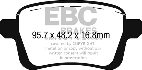 EBC Brakes Pad and Disc Full vehicle Kit (PD40K2469)