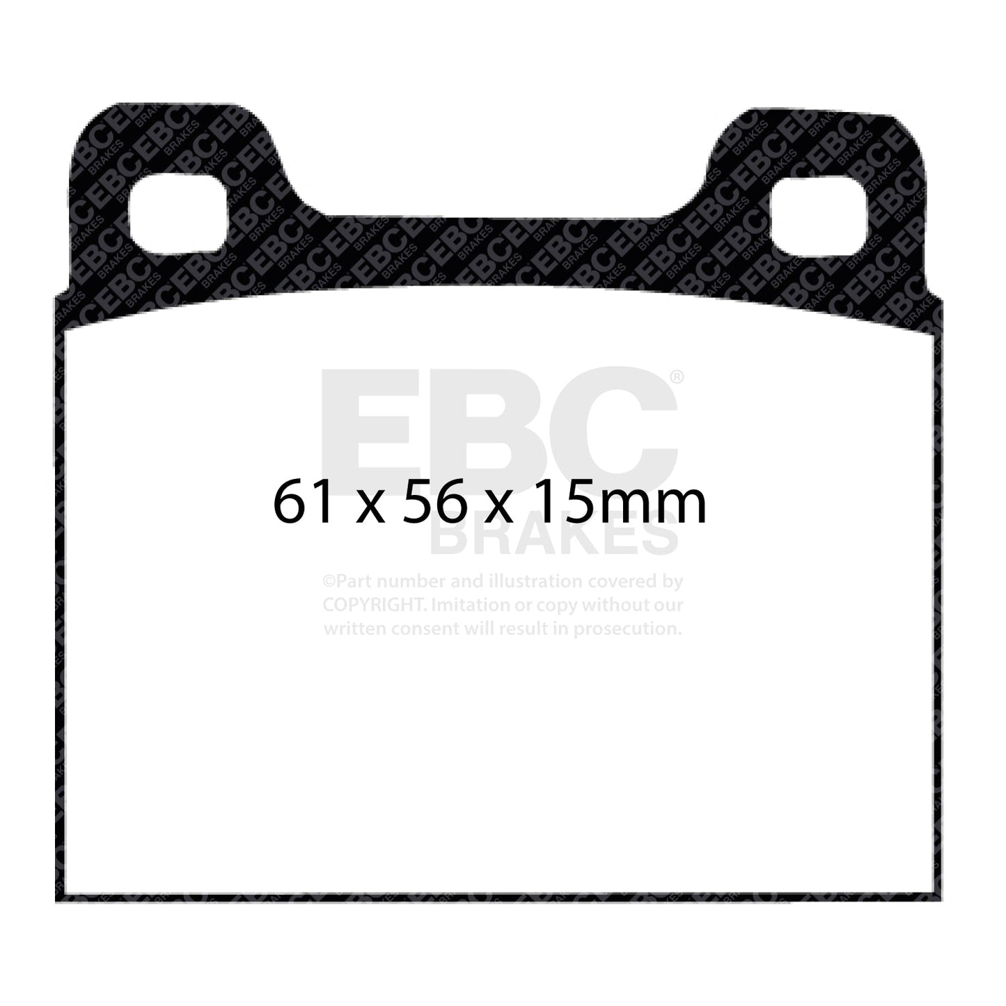 EBC Brakes Pad and Disc Full vehicle Kit (PD40K066) Image 3