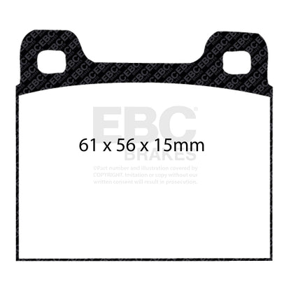 EBC Brakes Pad and Disc Kit (PD11KF053) Image 3