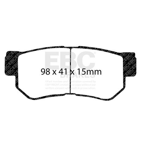 EBC Brakes Pad and Disc Kit (PD03KR781) Image 2