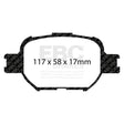 EBC Brakes Pad and Disc Kit (PD08KF488) Image 1