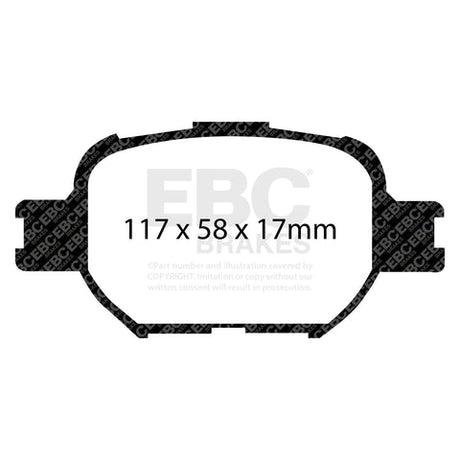 EBC Brakes Pad and Disc Kit (PD06KF584) Image 2