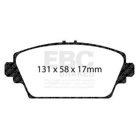 EBC Brakes Pad and Disc Kit (PDKF848) Image 2