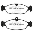 EBC Brakes Pad and Disc Kit (PD08KR021) Image 1