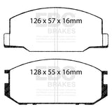 EBC Brakes Pad and Disc Kit (PD03KF674) Image 2