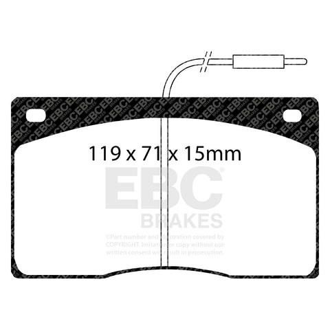 EBC Brakes Pad and Disc Kit (PDKF1723)