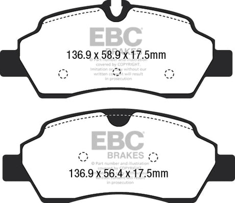 EBC Brakes Pad and Disc Kit (PDKR1067) Image 1