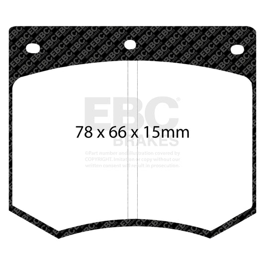 EBC Brakes Pad and Disc Full vehicle Kit (PD40K1094) Image 2