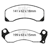 EBC Brakes Pad and Disc Kit (PDKF768) Image 4