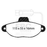 EBC Brakes Pad and Disc Kit (PDKF645) Image 2