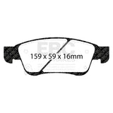 EBC Brakes Pad  and  Disc Kit (PD02KF255) Image 3