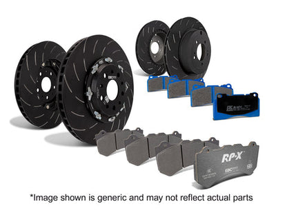 EBC Full Race RPX Pad & 2pc Disc Kit FULL VEHICLE - (P2DK036RPX) Full Car