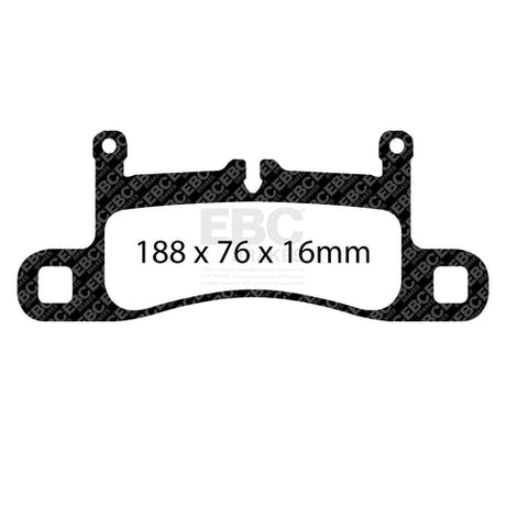 EBC Brakes Pad and Disc Kit (PD03KR590) Image 1